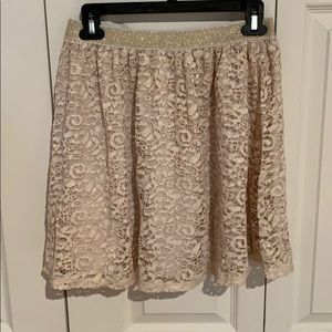 Kimichi blue gold skirt